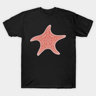 Starfish (white/coral) T-Shirt